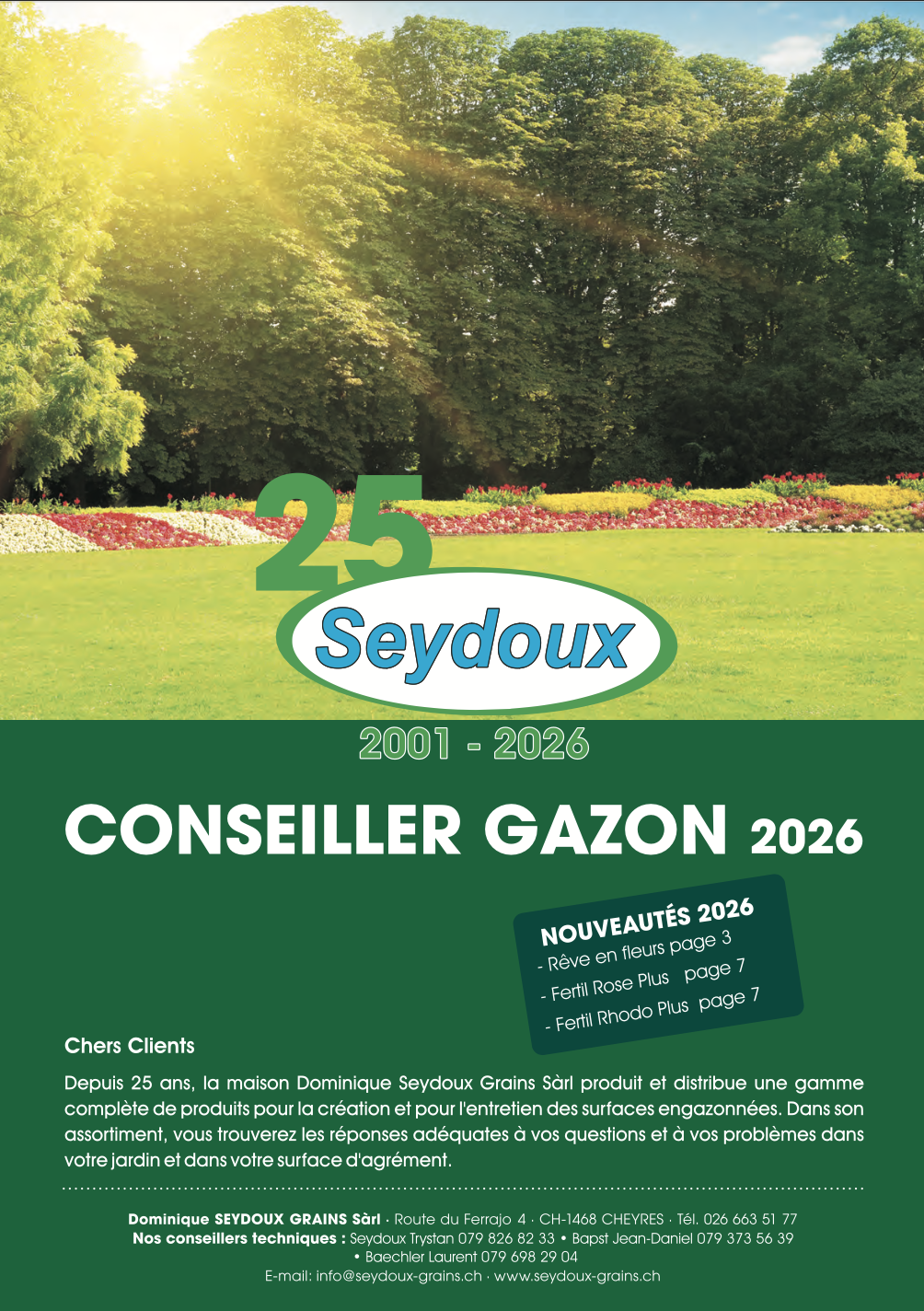 Conseiller Gazon